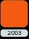 ورق گالوانیزه رنگی طرح سفال ژنوا  نارنجی رال 2003 آهن ایمان
