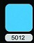 ورق گالوانیزه رنگی طرح سفال ژنوا  آبی آسمانی رال   5012  آهن ایمان